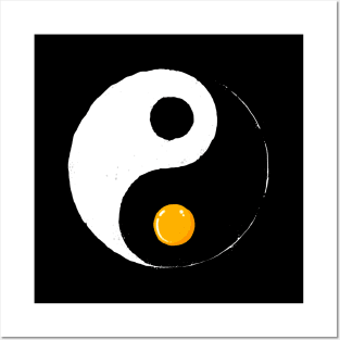 Yin Yang Yolk Posters and Art